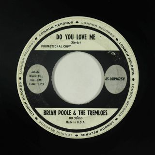 Garage Beat 45 - Brian Poole & Tremeloes - Do You Love Me - London - Mp3 - Rare