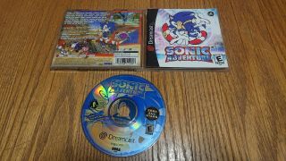 Sonic Adventure Us Version For Sega Dreamcast Rare