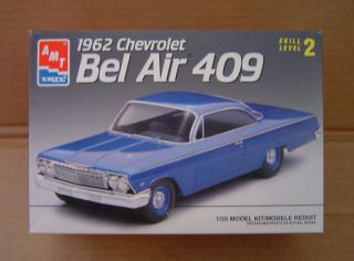 Amt/ertl 1962 Chevrolet Bel Air 409 1:25 Scale 8716 Parts
