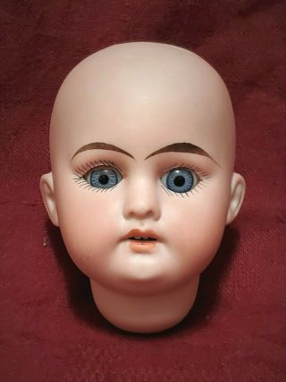 Small Antique German Bisque Doll Head Armand Marseille Mold 1894 Eyes