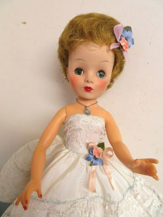 Vintage 1950 Fashion Doll 15 Bal Hh Early Revlon Ideal Doll Vinyl