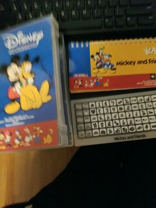 Disney Mickey And Friends Cricut Cartridge Rare Hard To Find -