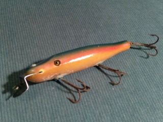 Vintage Creek Chub Pikie Wood Fishing Lure Rare Color Check Out Our Store
