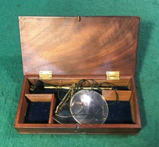 Antique Traveling Coin Balance Scale Apothecary Gold Jewelry Scale
