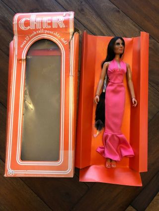1976 Vintage Cher Doll In The Box By Mego