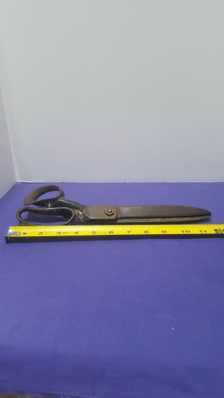 Vintage/antique Clauss No.  4b Heavy Duty Scissors As Found