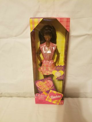 Make A Valentine Special Edition Barbie By Mattel African American Nrfb
