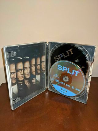 Split SteelBook (Blu - ray,  DVD) M Night Shyamalan RARE 2