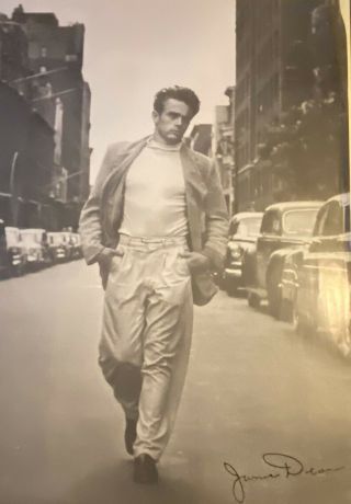 Vintage James Dean Poster From 1992 - 36x24