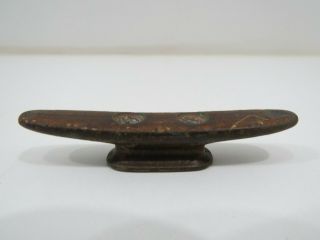 3,  1/4 Inch Long Bronze Boat Cleat - (d3a152a)
