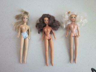 Vintage Jpi Inc.  Starr Modeling Agency 3 Nude Dolls