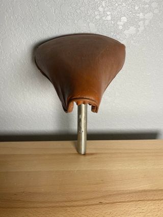 Vintage Persons Spring Bicycle Seat Saddle Tan Antique Persons Permaco 941