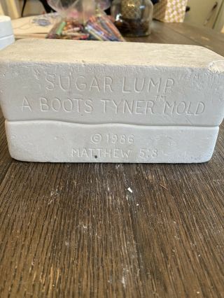 Vintage 1986 Boots Tyner Doll Head & Hands Mold Sugar Lump