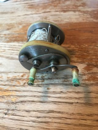 Vintage President By Shakespeare Fishing Reel No.  1970 Stainless Steel Model Gd