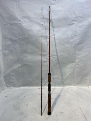 Vintage 6 1/2’ Great Lakes Trf Fiberglass Fishing Rod/pole Cork Handle Lt.  14