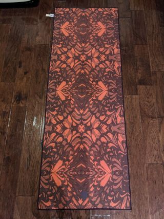Skidless By Yogitoes Yoga Towel/mat - Rare Orange Limited Edition Glide