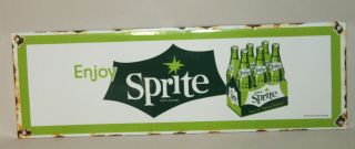 Sprite Six Pack Vintage Style Porcelain Signs Country Store Station Advertising