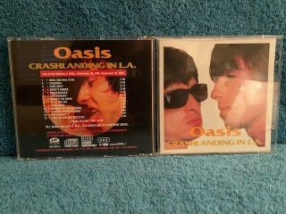 Oasis Crashlanding In L.  A.  Home Records ‎cd Oop Very Rare
