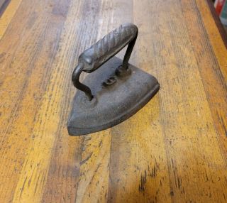 Rare Antique Sad Cast Iron • 1874 Vintage Kitchen Farm Barn Tools & Utensils ☆us