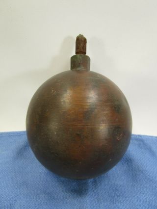 Antique Vintage Copper Toilet Tank Float Ball