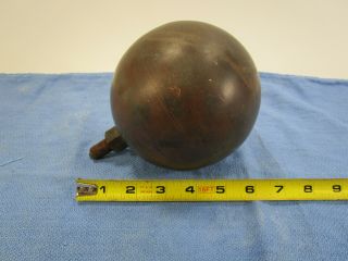 Antique Vintage Copper Toilet Tank Float Ball 2