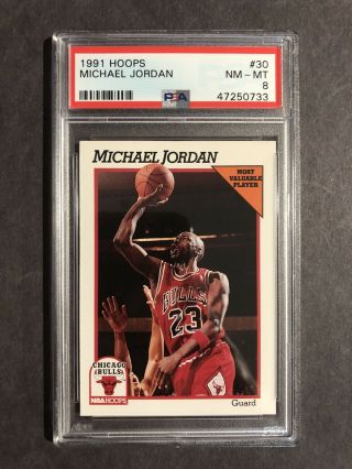 1991 Michael Jordan Nba Hoops Mcdonald 