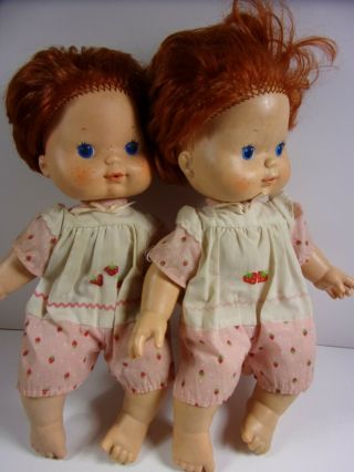 Vintage American Greetings 1982 Strawberry Shortcake Baby Doll Blow A Kiss