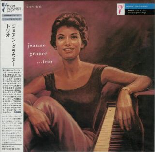 Joanne Grauer Trio - S.  T - Japan Cd / Obi - Mini Lp Cd - Mode & - Mel Lewis Rare