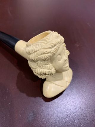 Little Orphan Annie Vintage Meerschaum Pipe VERY RARE Only one known 2