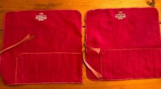 2 Vintage Flannel Storage Roll Bags For Sterling Silver – Gebelein Of Boston