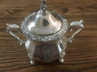 Internationl Silver Countess Sugar Bowl With Cover