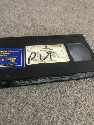 Q the Winged Serpent vhs rare cult roadshow home video sci fi horror 3