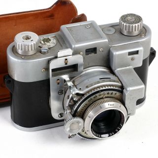 ^ Vintage Rare Kodak 35 Film Camera W/ 50mm Anastigmat Special Lens [read]