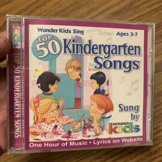Wonder Kids Sing - Top 50 Kindergarten Songs - Cd - Rare Good For Home Schooling