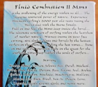 FLUID COMBUSTION II Mana Rare 1990 OOP Surfing Video VHS Slater,  Curran,  Sunny 3