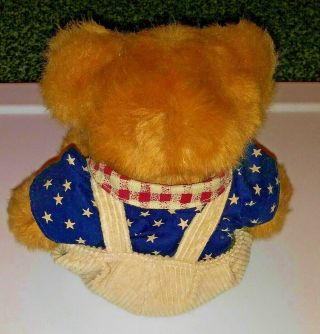Russ Berrie Franklin Patriotic Teddy Bear Plush Bears from the Past 15 