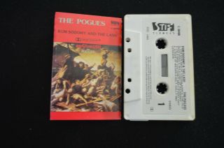 The Pogues Rum Sodomy And The Lash Rare Zealand Cassette Tape