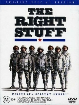 The Right Stuff - Special Edition (2 Disc Dvd Set) Philip Kaufman 1983 Rare Oop