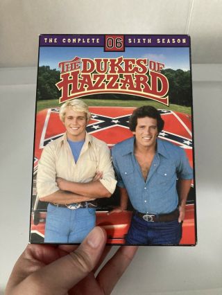 The Dukes Of Hazzard: The Complete Sixth Season Dvd Rare Set Banned On Tv