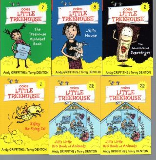 Coles Little Treehouse Books 1 - 4,  6 - 14,  17,  19 - 24,  Doubles 26 books,  1 Rare 3