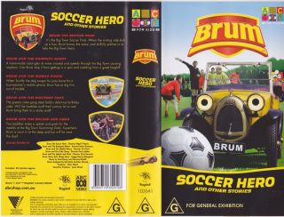 Brum Soccer Hero Vhs Video Pal A Rare Find