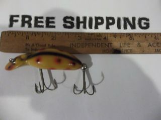 Vintage Heddon Tadpolly Spook Fishing Lure Crankbait Tackle Box Find