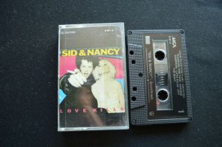 Sex Pistols Sid & Nancy Love Kills Rare Australian Soundtrack Cassette Tape