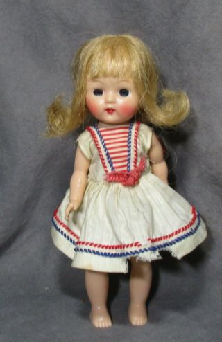 Vintage Cosmopolitan Ginger Doll - Cute Blonde - Walker - Bright Blush