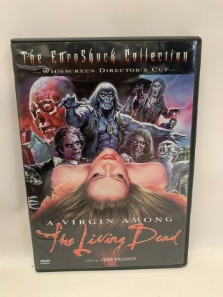 A VIRGIN AMONG THE LIVING DEAD rare US DVD cult 70s French horror Image Ent 2