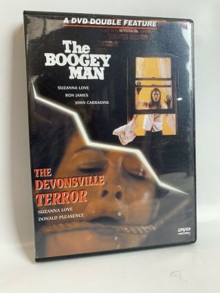 The Boogey Man & The Devonsville Terror Rare Us Dvd R1 Cult 80s Horror Movie