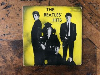 The Beatles - Rare Aussie Parlophone Ep With Ps " The Beatles Hits " 1966 Ex