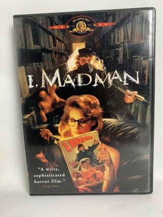 I,  Madman Rare Us Mgm Dvd Midnite Movies Cult 80s Horror Movie