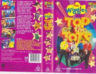 The Wiggles Top Of The Tots Vhs Video Pal A Rare Find