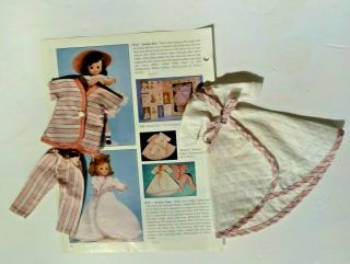 Vintage Betsy Mccall 8 1957 B - 23 Brunch Time Robe And Pajamas